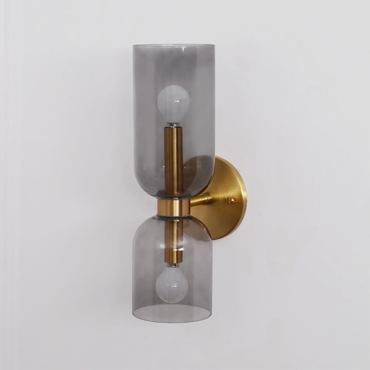 Bryn aplique de pared moderno minimalista de vidrio