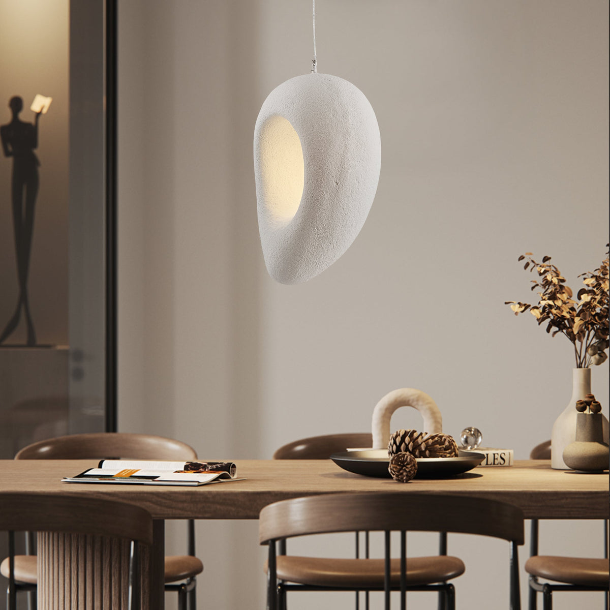 Uraeia lámpara colgante moderna minimalista Wabi
