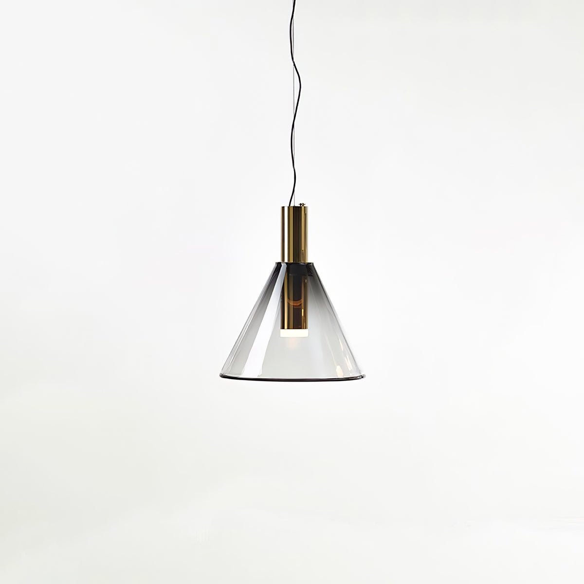 Aeris lámpara colgante minimalista de vidrio
