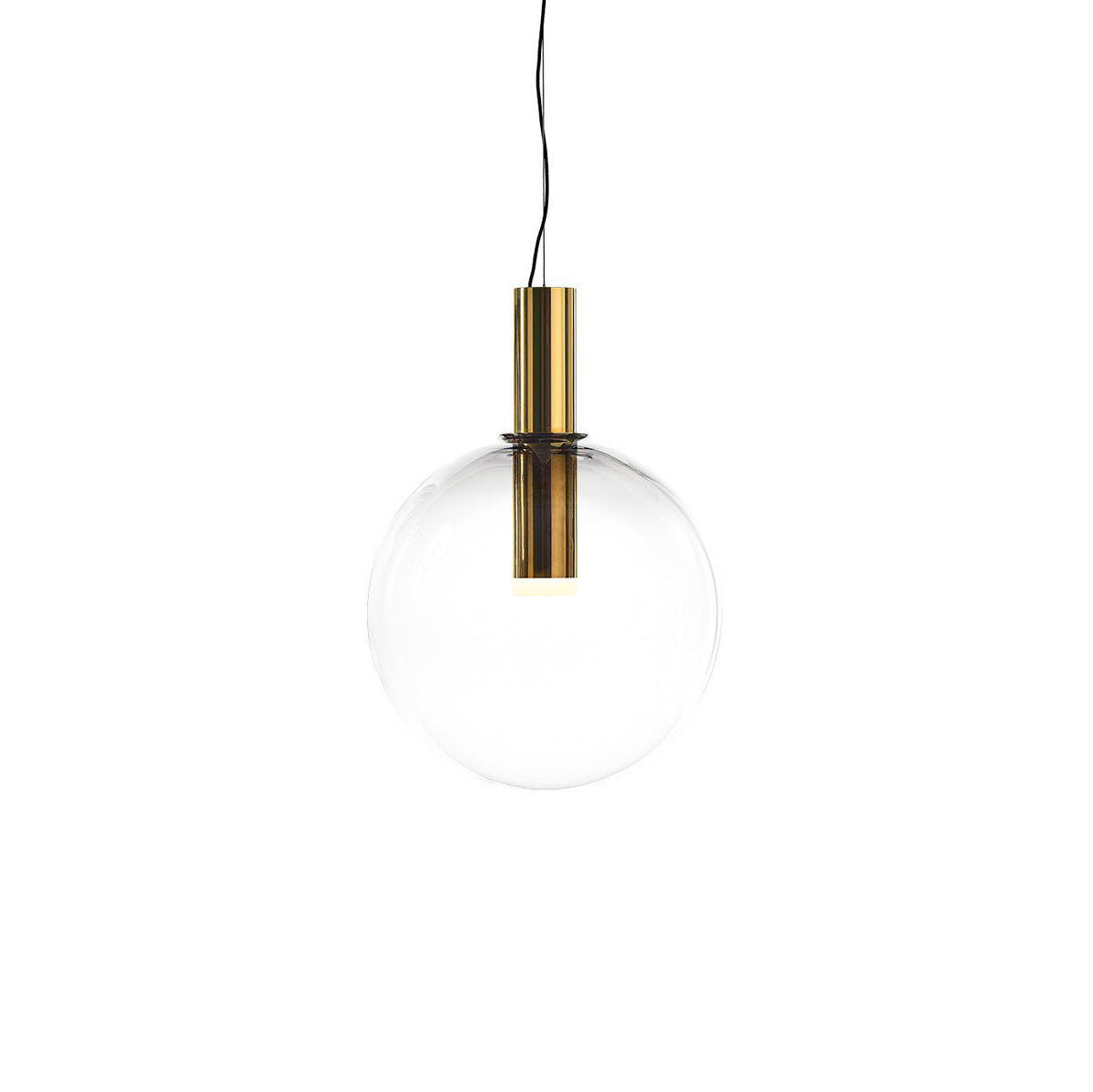 Aeris lámpara colgante minimalista de vidrio