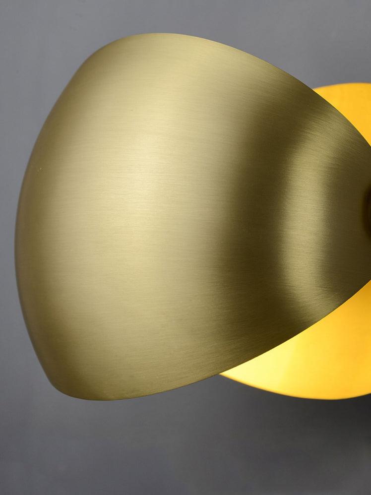 Casirette aplique de pared elegante en latón