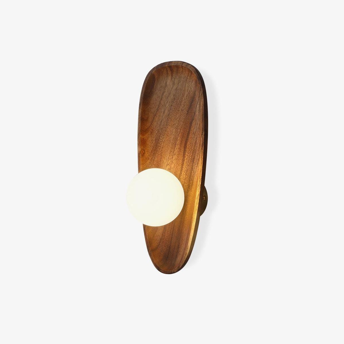 Sylaise aplique de pared moderno minimalista de madera y vidrio
