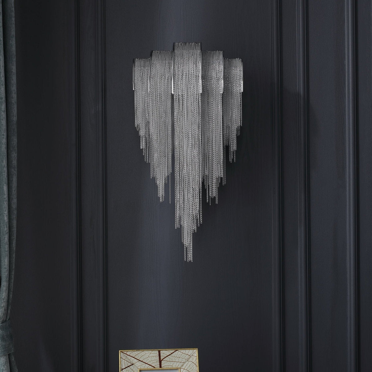 Chains aplique de pared Postmodern de lujo Tassel