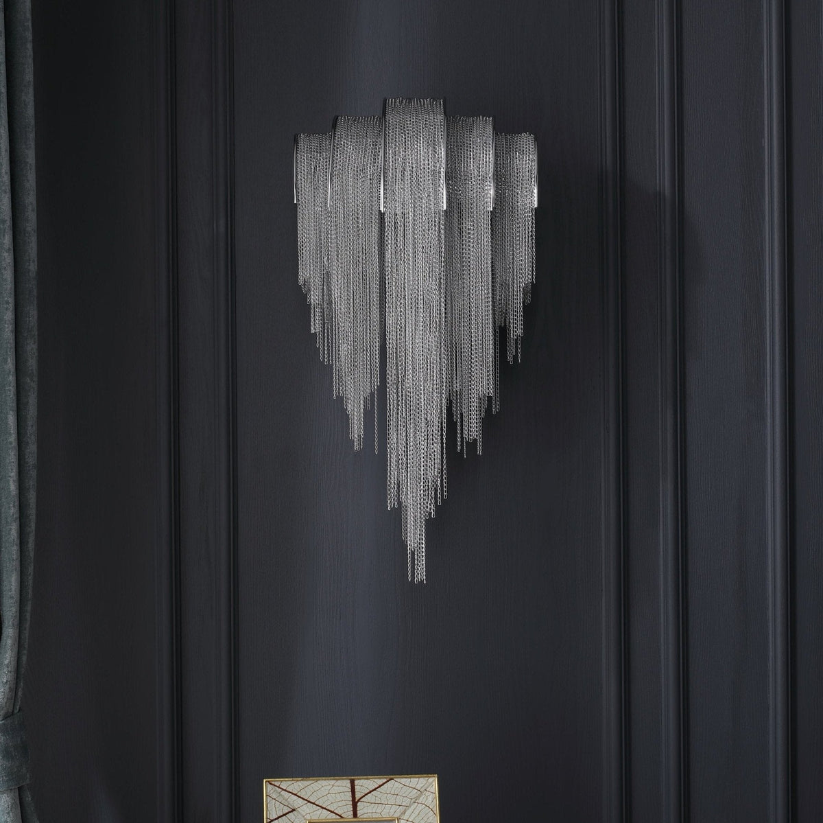 Chains aplique de pared Postmodern de lujo Tassel