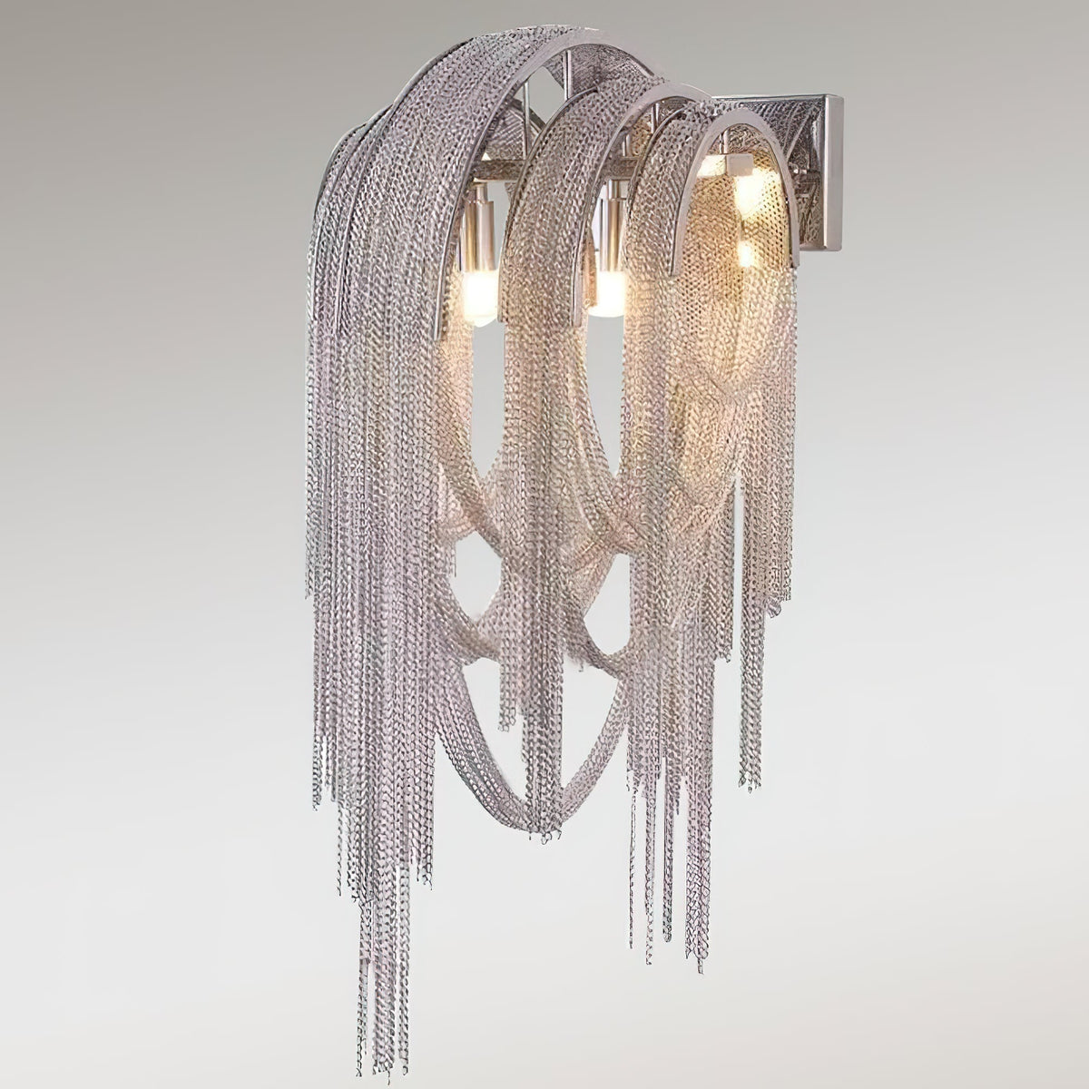 Chains aplique de pared Postmodern de lujo Tassel