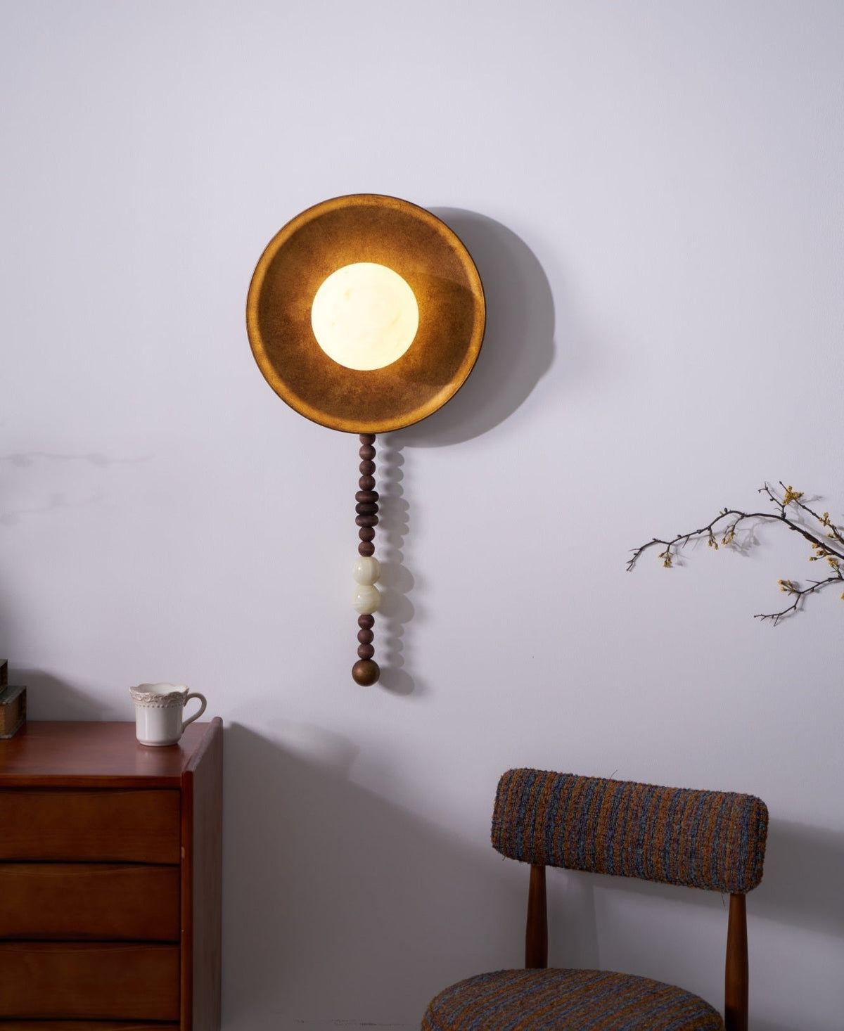 Siroxen aplique de pared Premium nórdico de arte en mármol