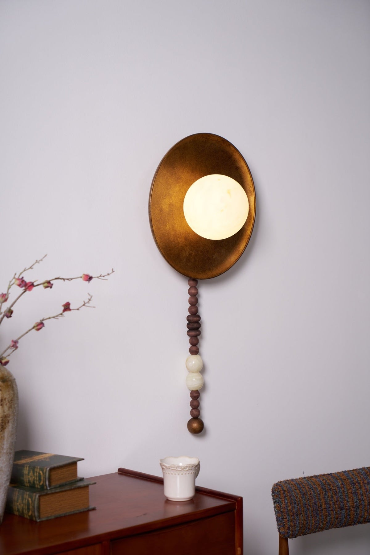 Siroxen aplique de pared Premium nórdico de arte en mármol