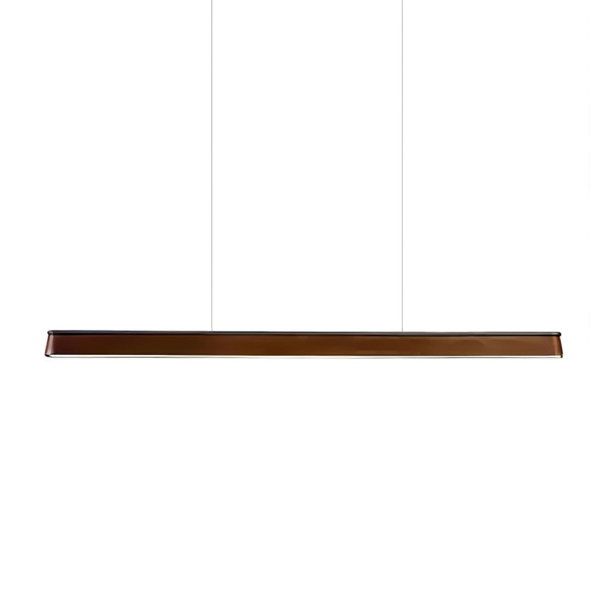 Zura lámpara colgante lineal de madera industrial