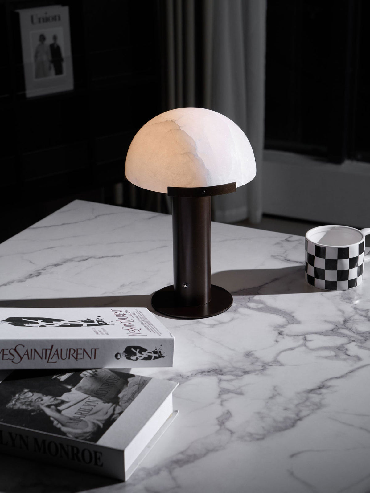 Keir lámpara de mesa de alabastro