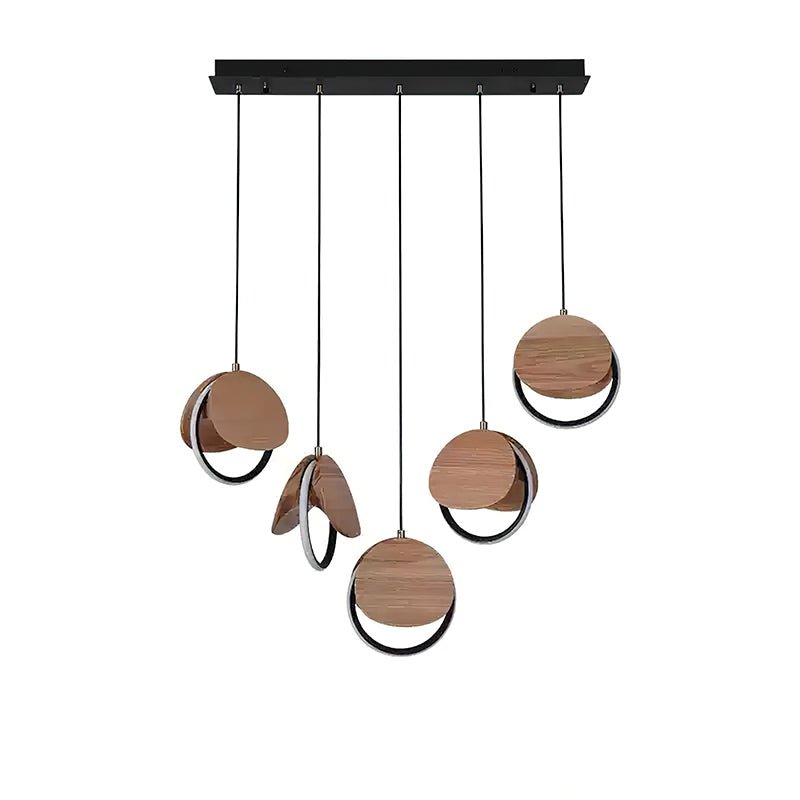 Avvelen lámpara colgante geométrica de madera