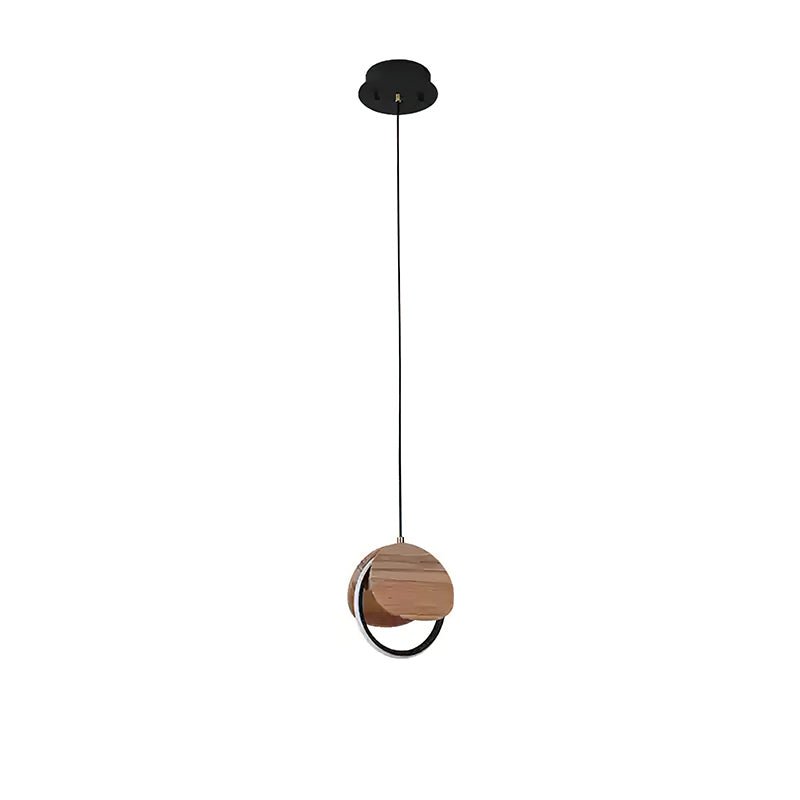 Avvelen lámpara colgante geométrica de madera