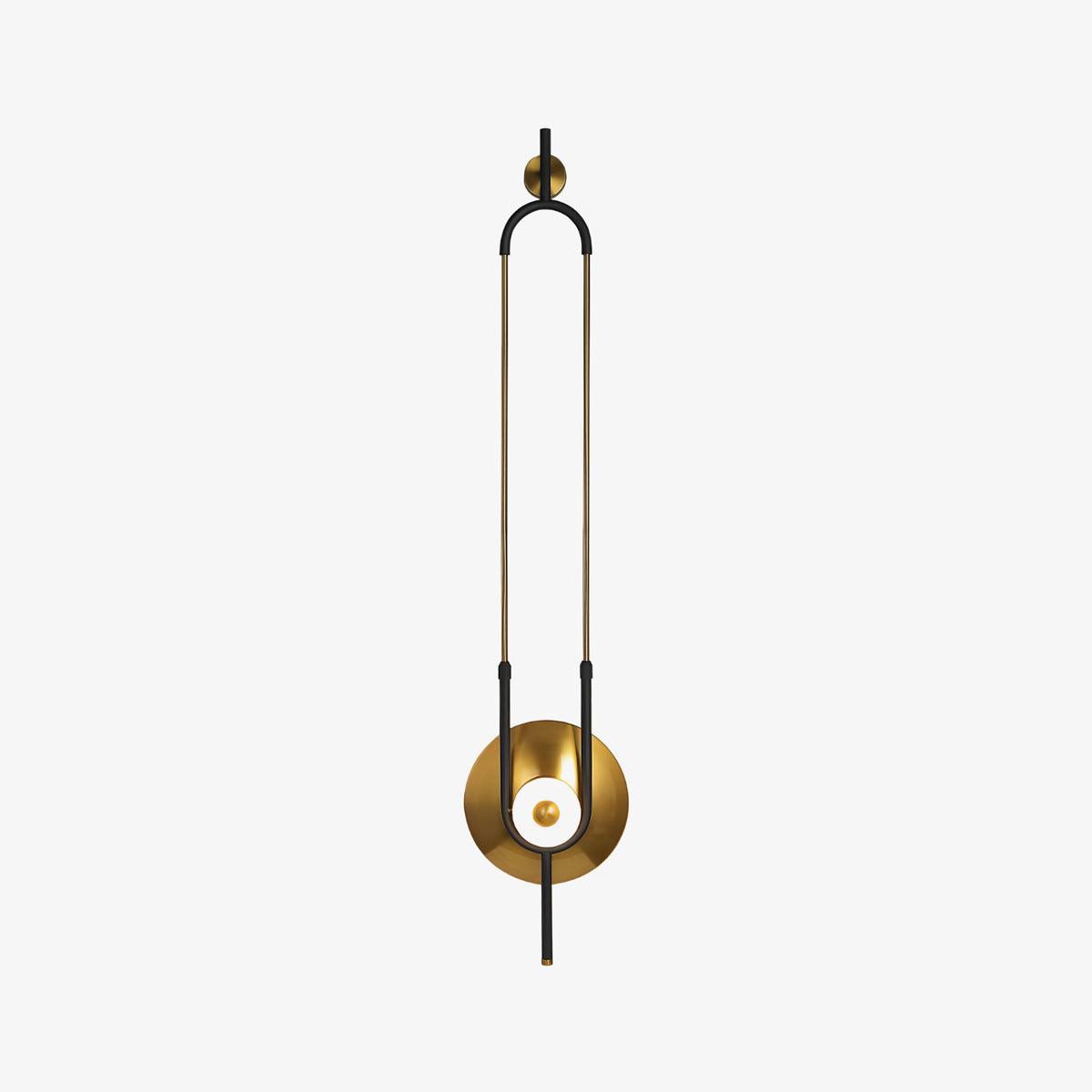 Ivory aplique de pared moderno minimalista anillo de mármol