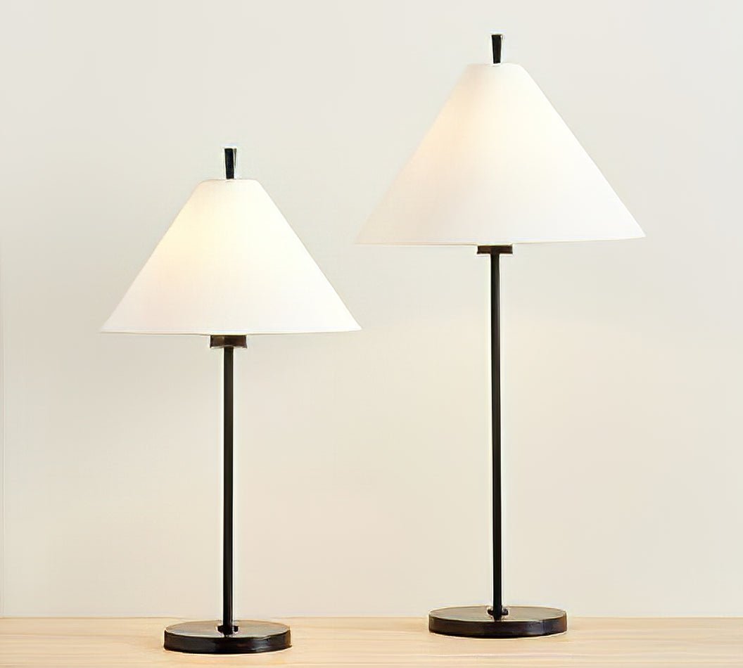 Sorivina lámpara de mesa elegante cono