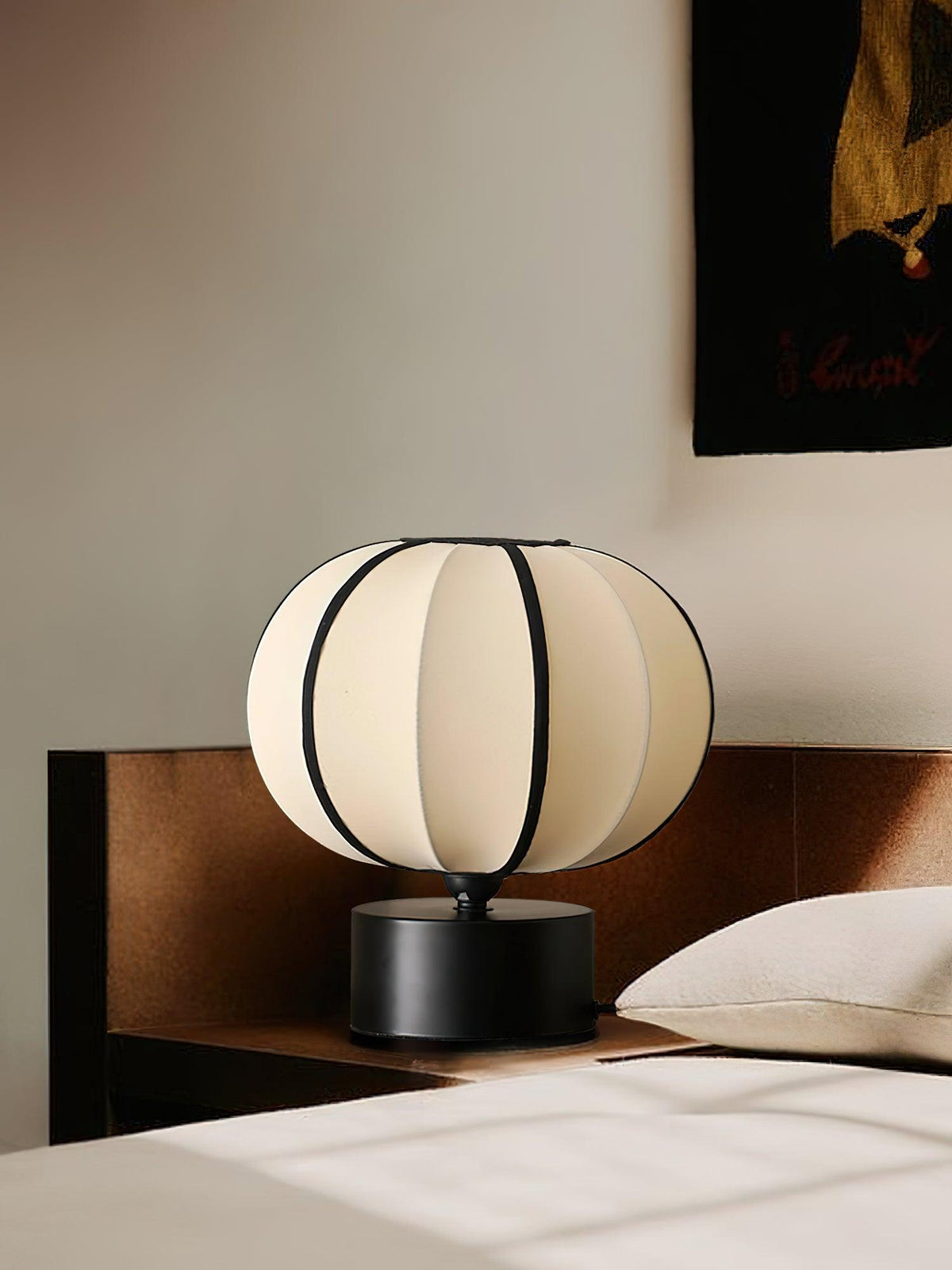 Blugan lámpara de mesa contemporánea