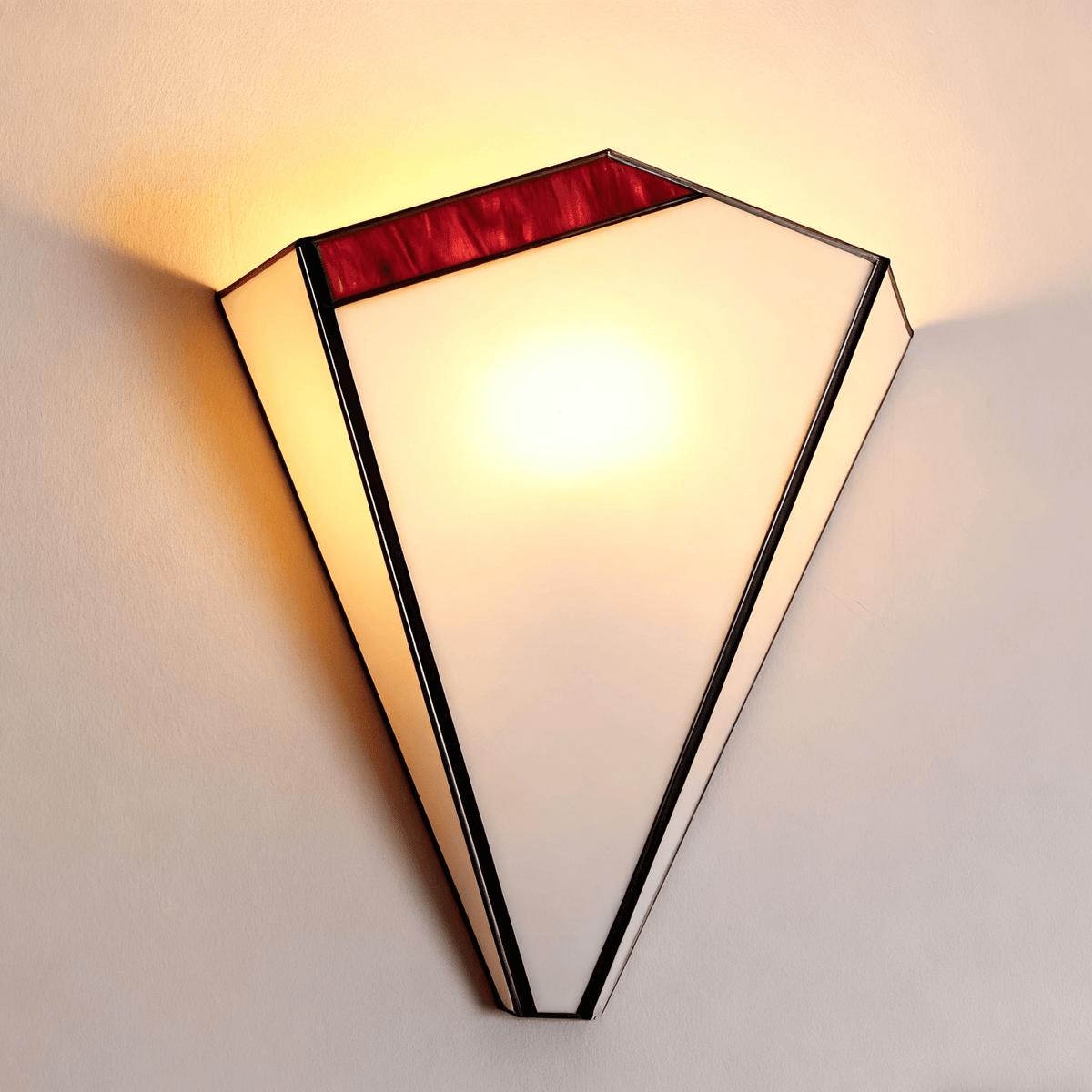 Lila aplique de pared Deco