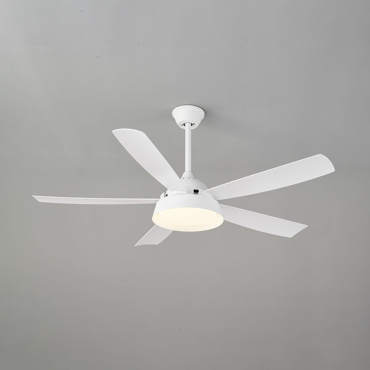 Orvino ventilador de techo con luz de madera