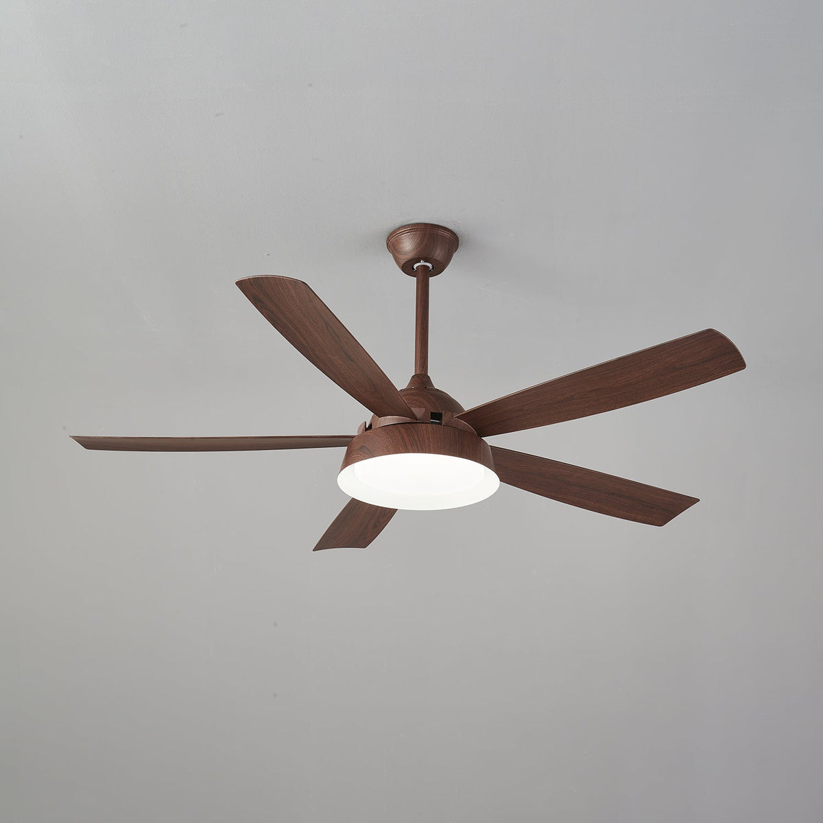 Orvino ventilador de techo con luz de madera