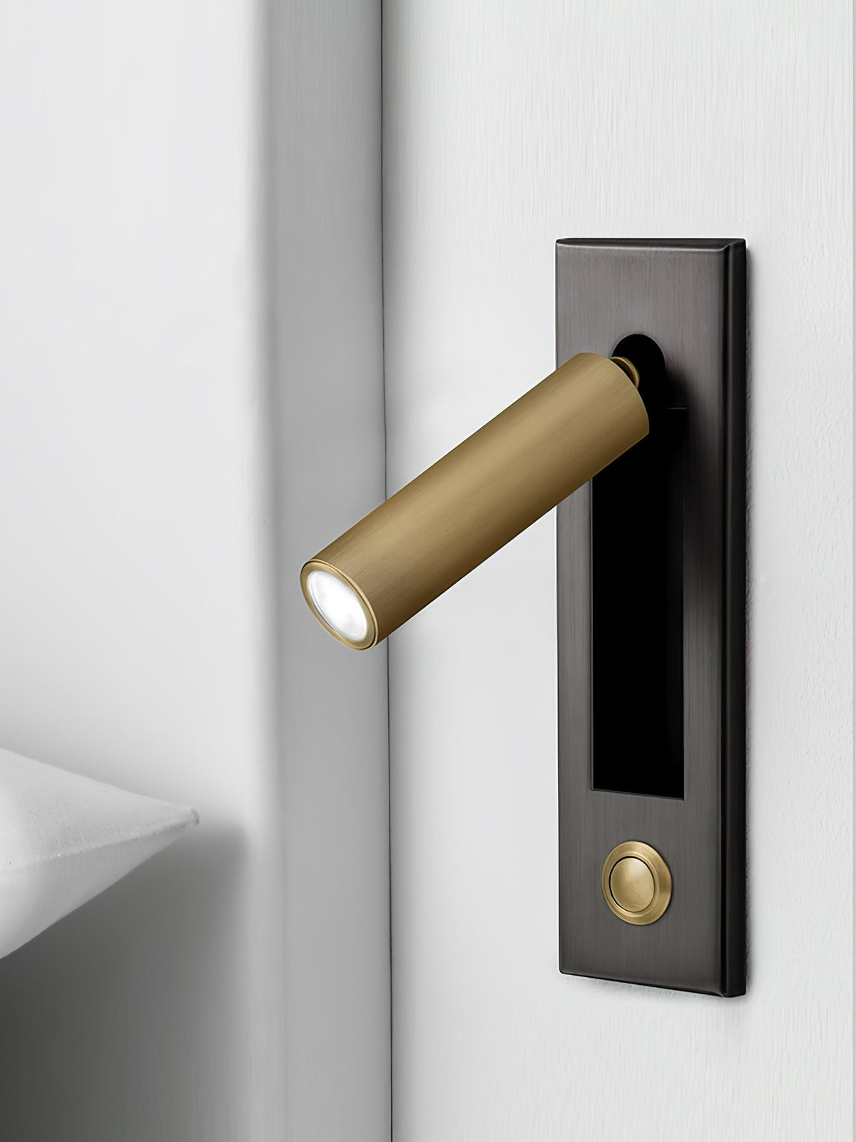 Velerelia aplique de pared enchufable para cama