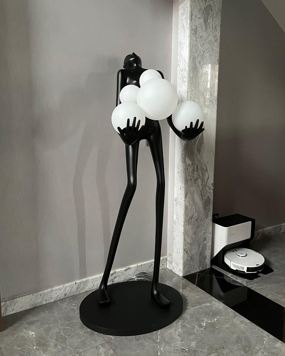Marind lámpara de pie Sculpture