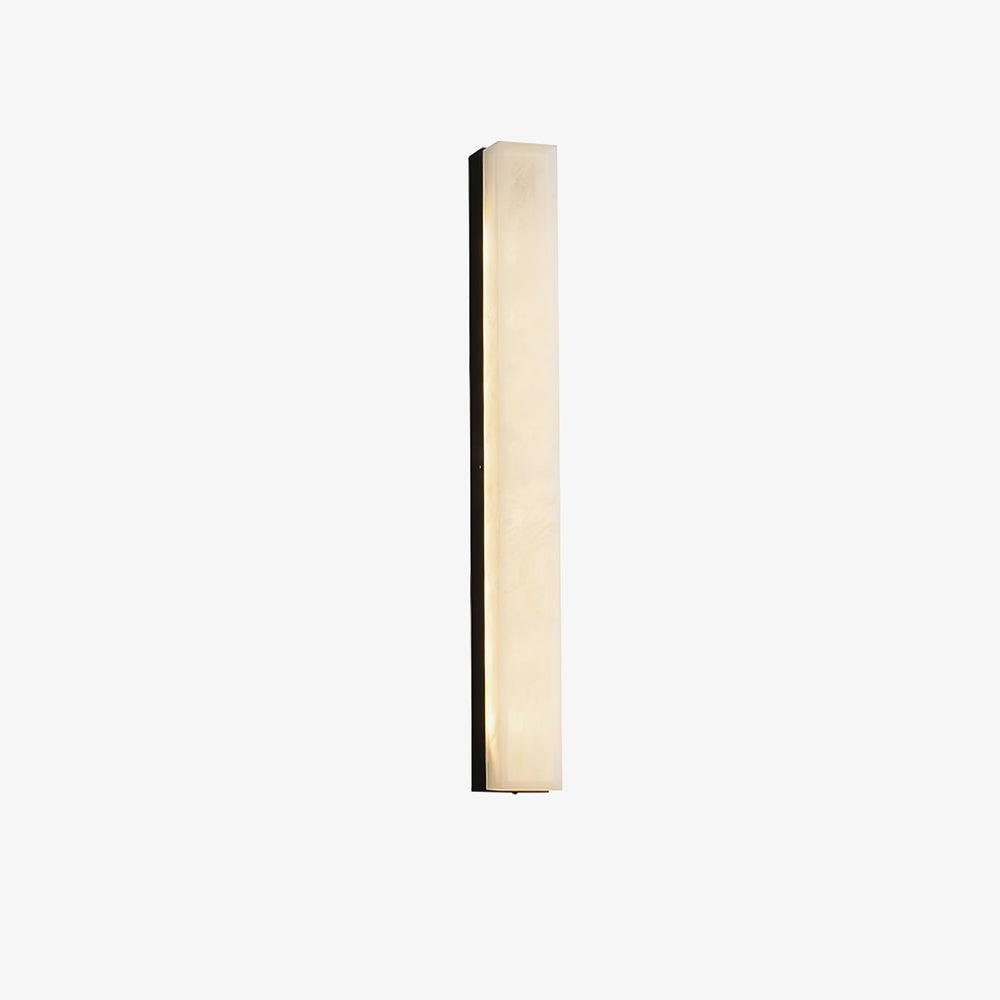 Nivearia aplique de pared minimalista alabastro rectangular