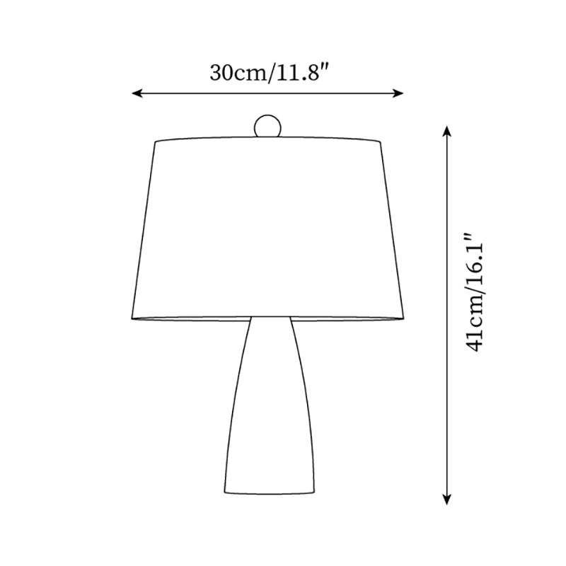 Renoina lámpara de mesa