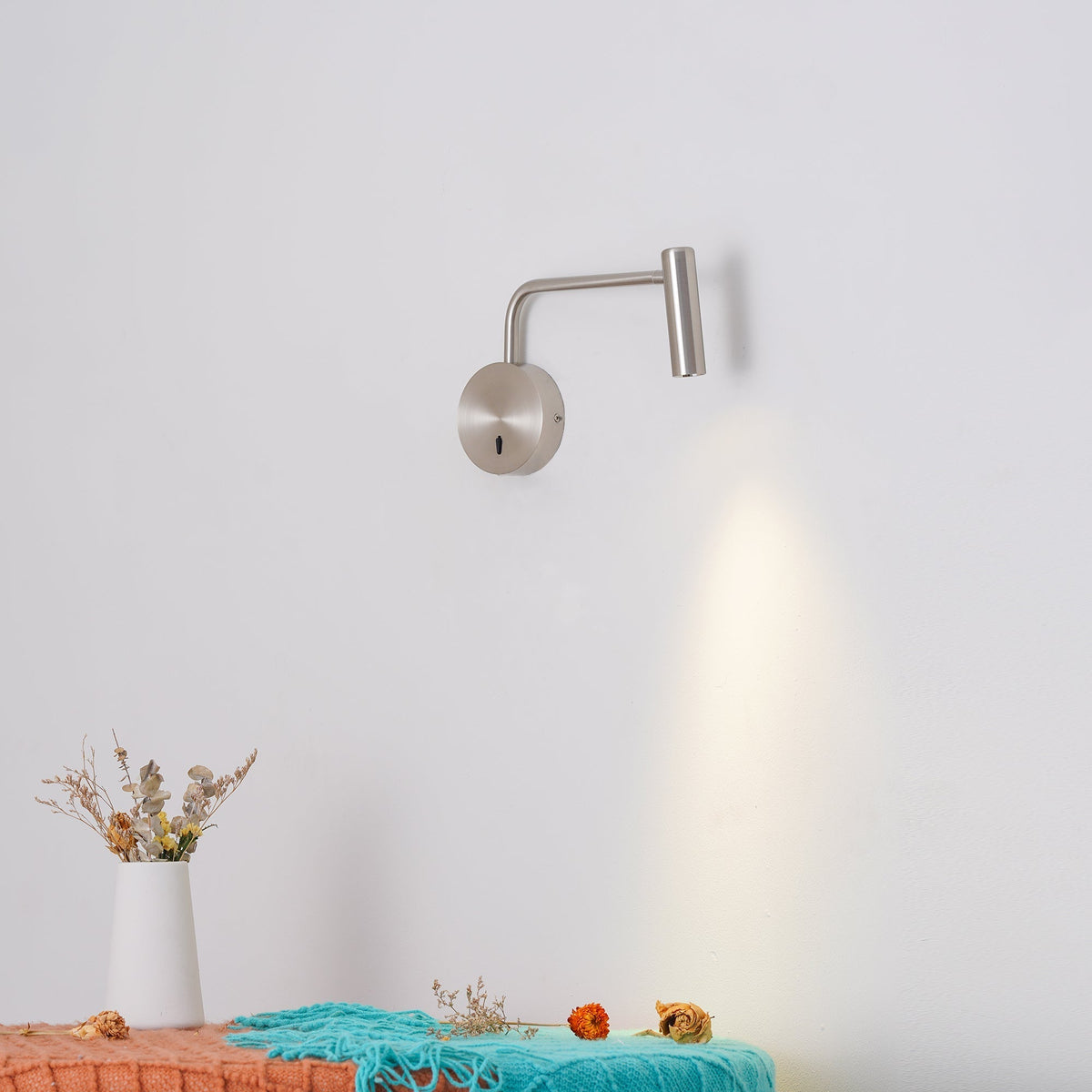 Kiroxen aplique de pared minimalista disco LED
