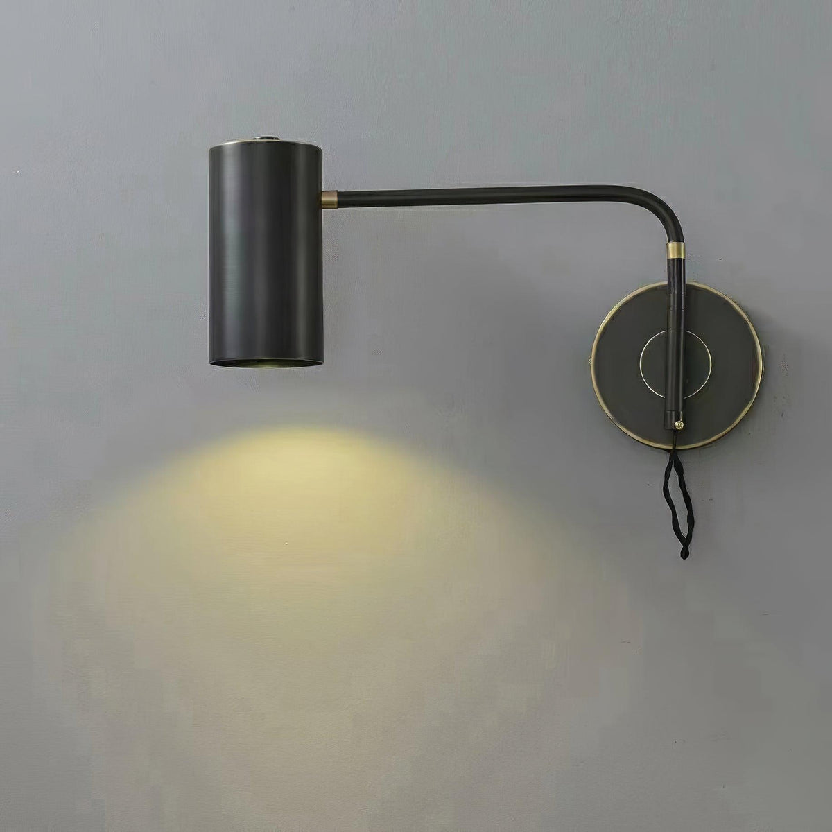 Merton aplique de pared de acero industrial