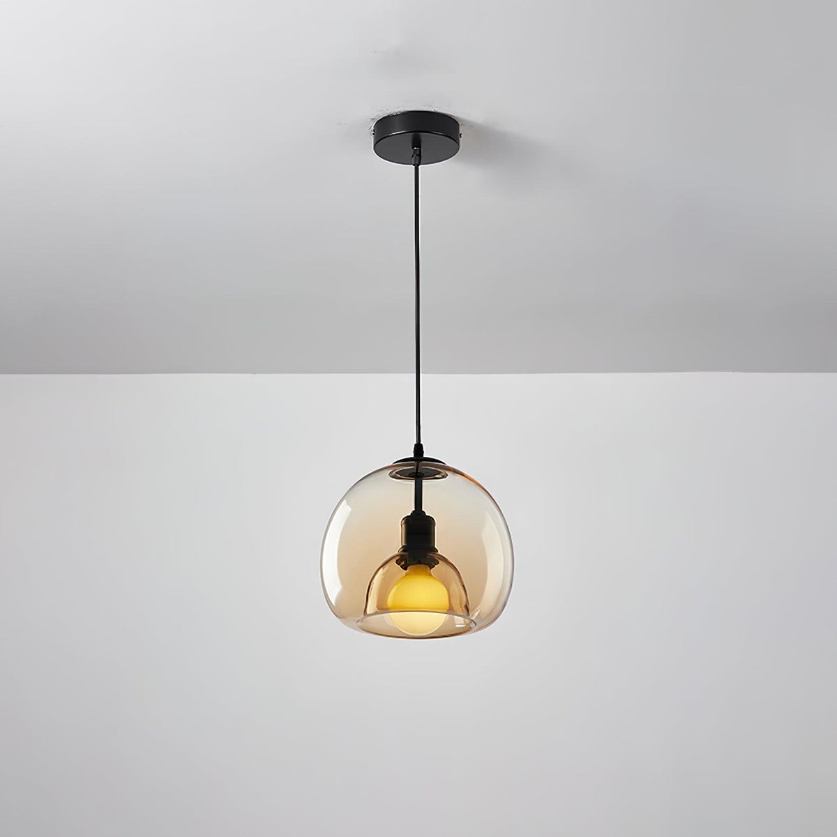 Qev lámpara colgante de vidrio nórdico Pearl Art