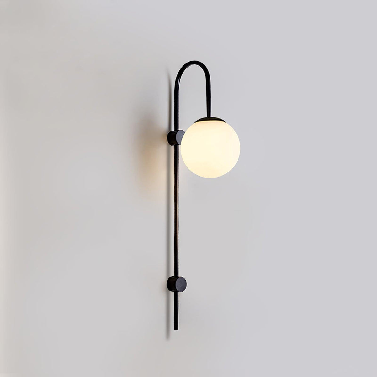 Cavelir aplique de pared Premium nórdico con arte en vidrio