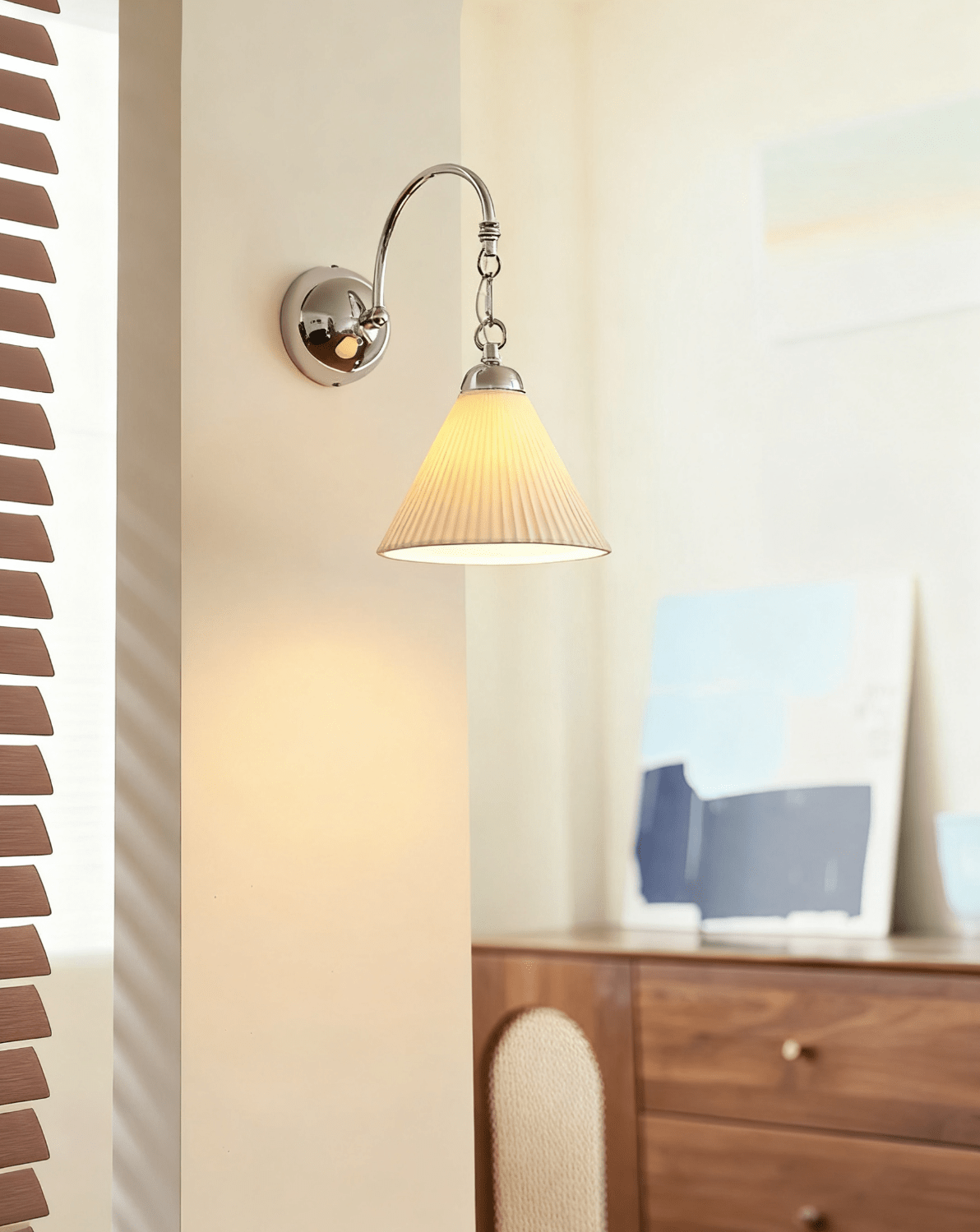 Teks aplique de pared pétalo