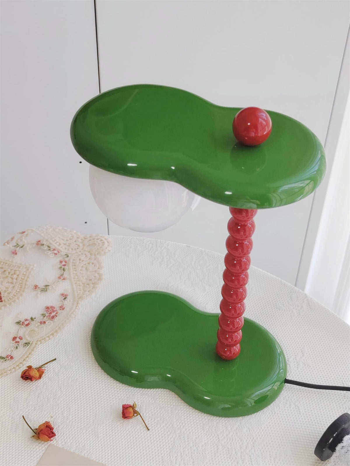 Viloce lámpara de mesa tradicional de resina