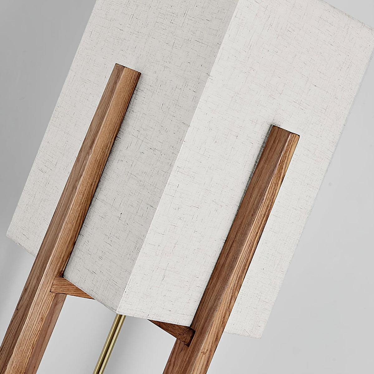 Syleia lámpara de pie de madera moderna
