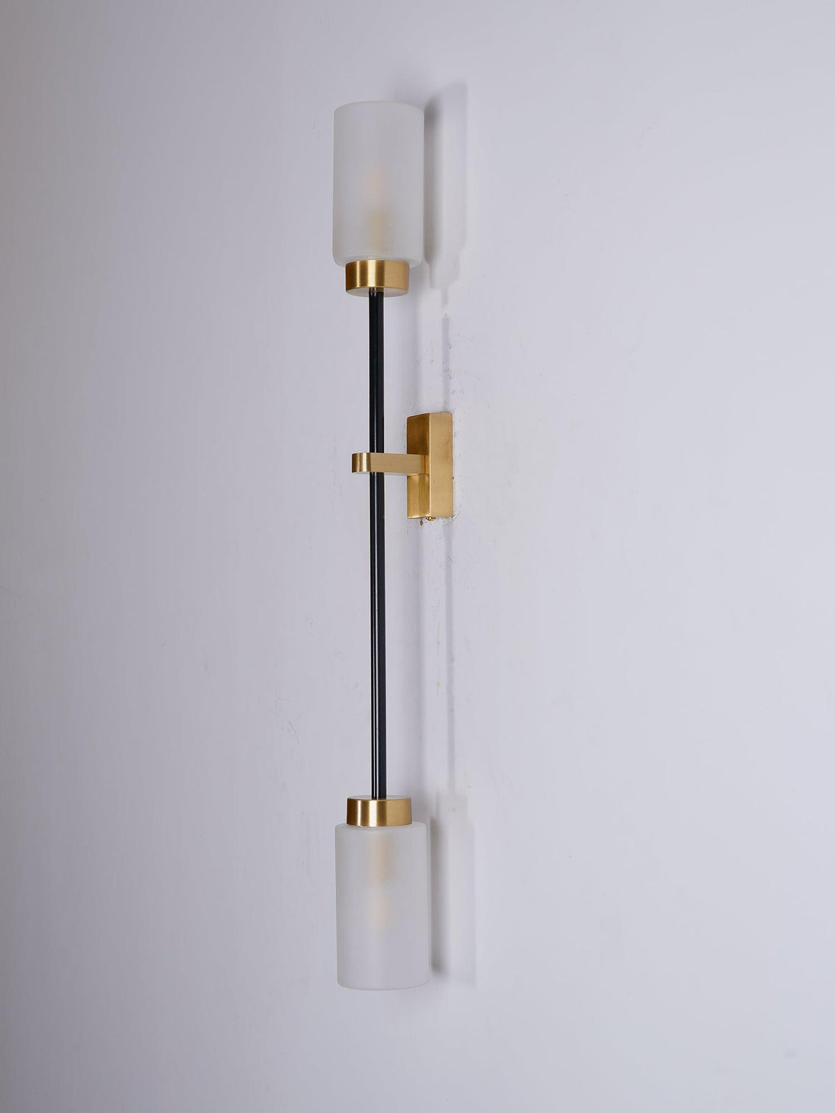 Tekas aplique de pared cilindro vidrio lineal