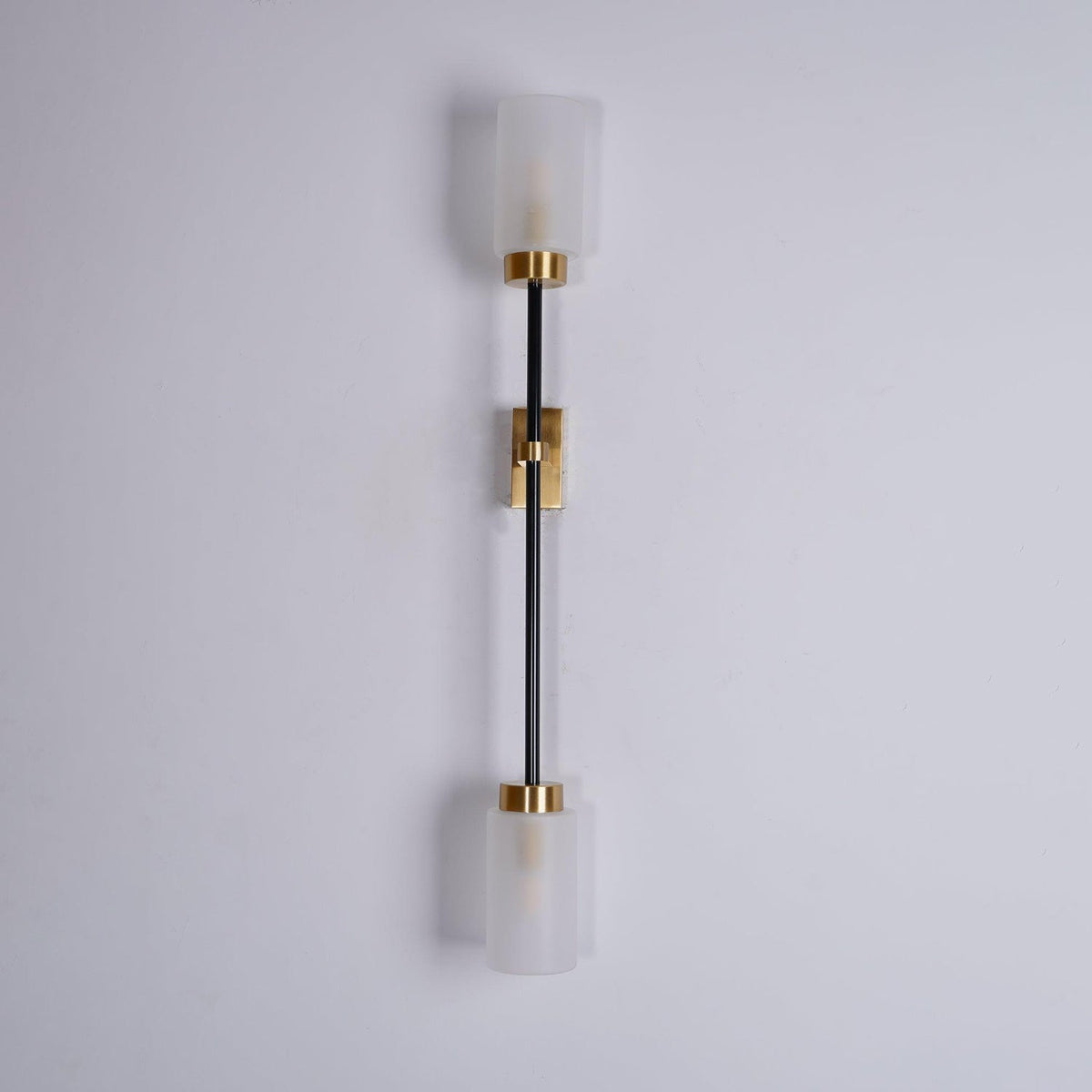 Tekas aplique de pared cilindro vidrio lineal