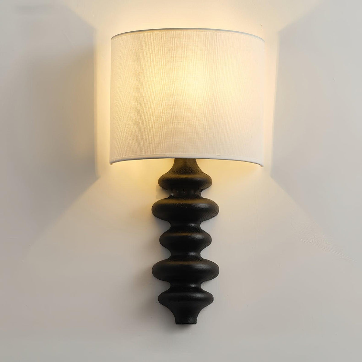 Lineella aplique de pared de tejido nórdico art