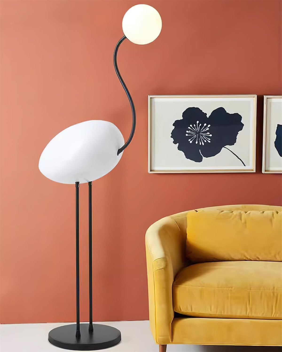 Ilnoren lámpara de techo minimalista de vidrio