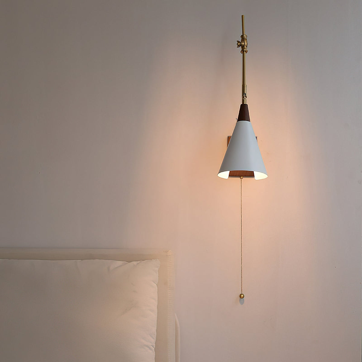 Laurent aplique de pared con brazo oscilante