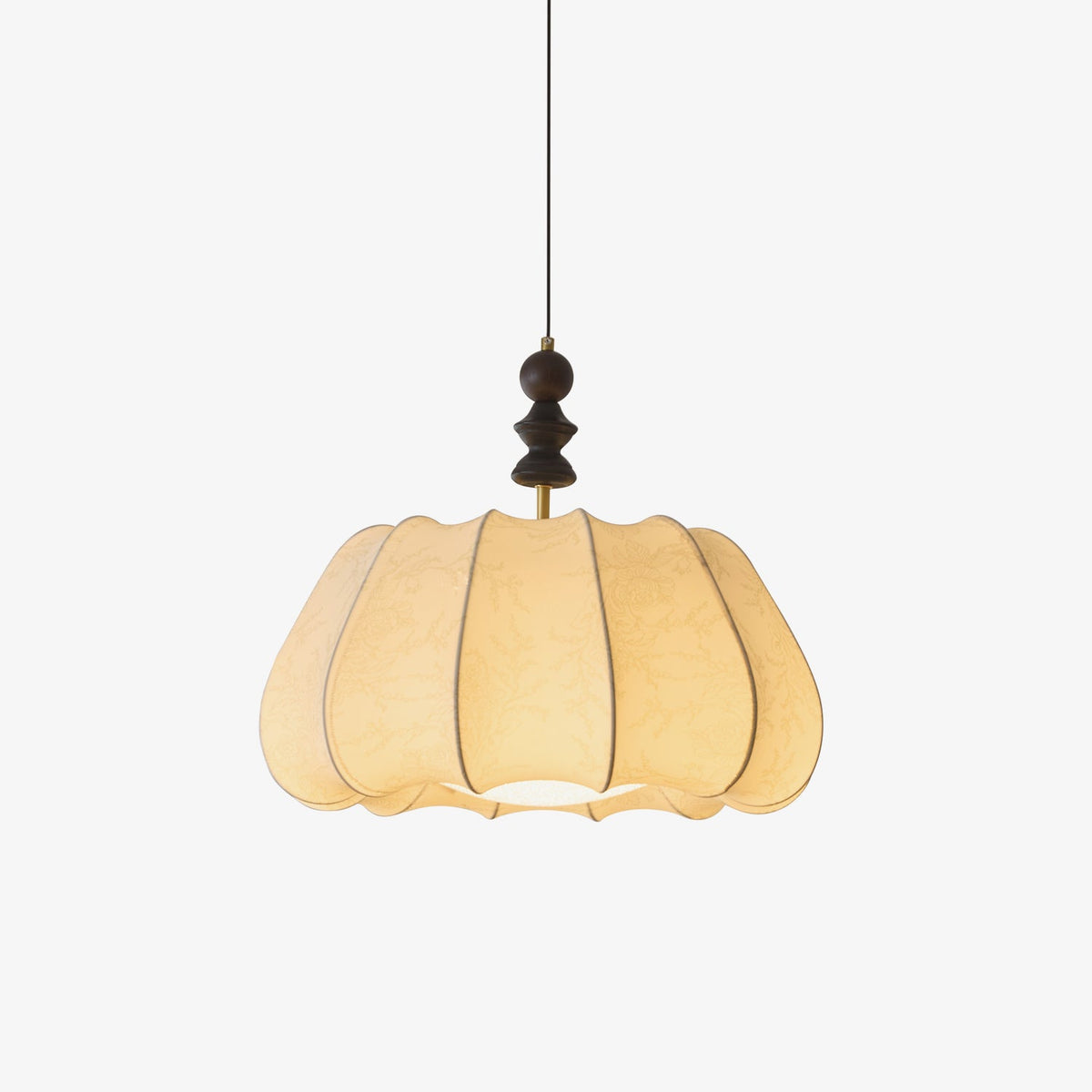Asolira lámpara colgante elegancia Vintage de madera