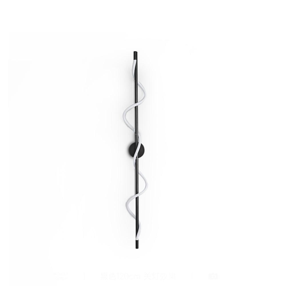 Nivelo aplique de pared escultórico de latón y silicona