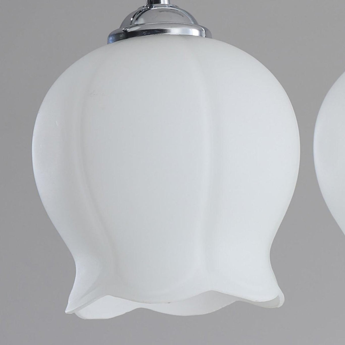 Evenara lámpara colgante moderna minimalista floral de vidrio
