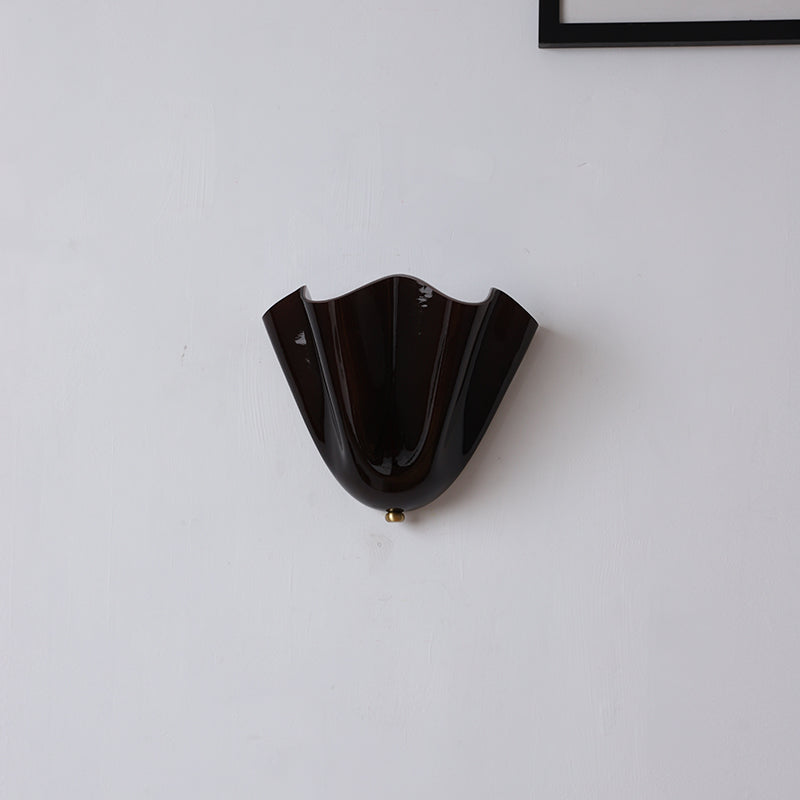 Veleina aplique de pared de vidrio