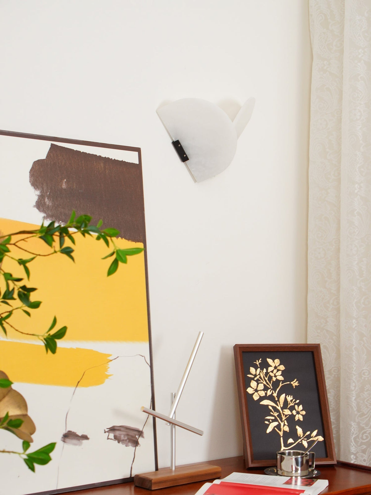 Pase aplique de pared Heart alabastro