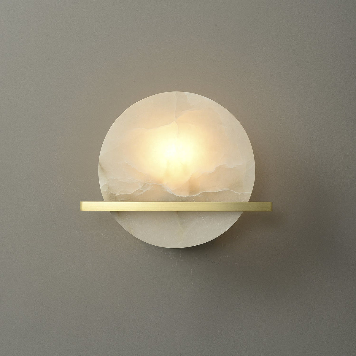 Avemis aplique de pared esfera alabastro