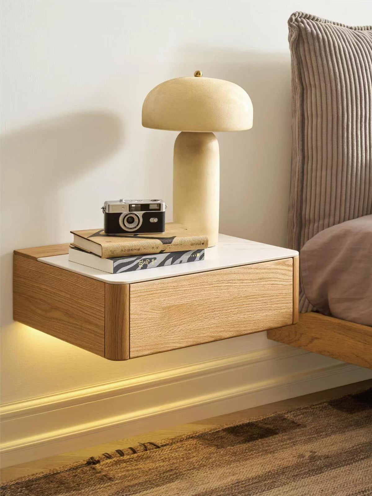 Brolen lámpara de mesa de cerámica minimalista