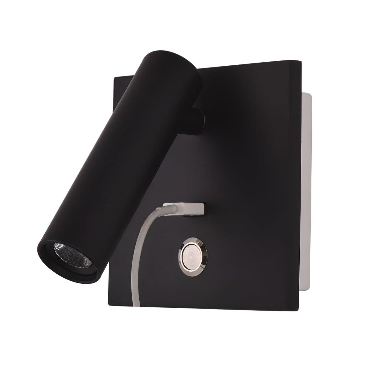 Aare Aplique de pared Minimalista Cabecera USB