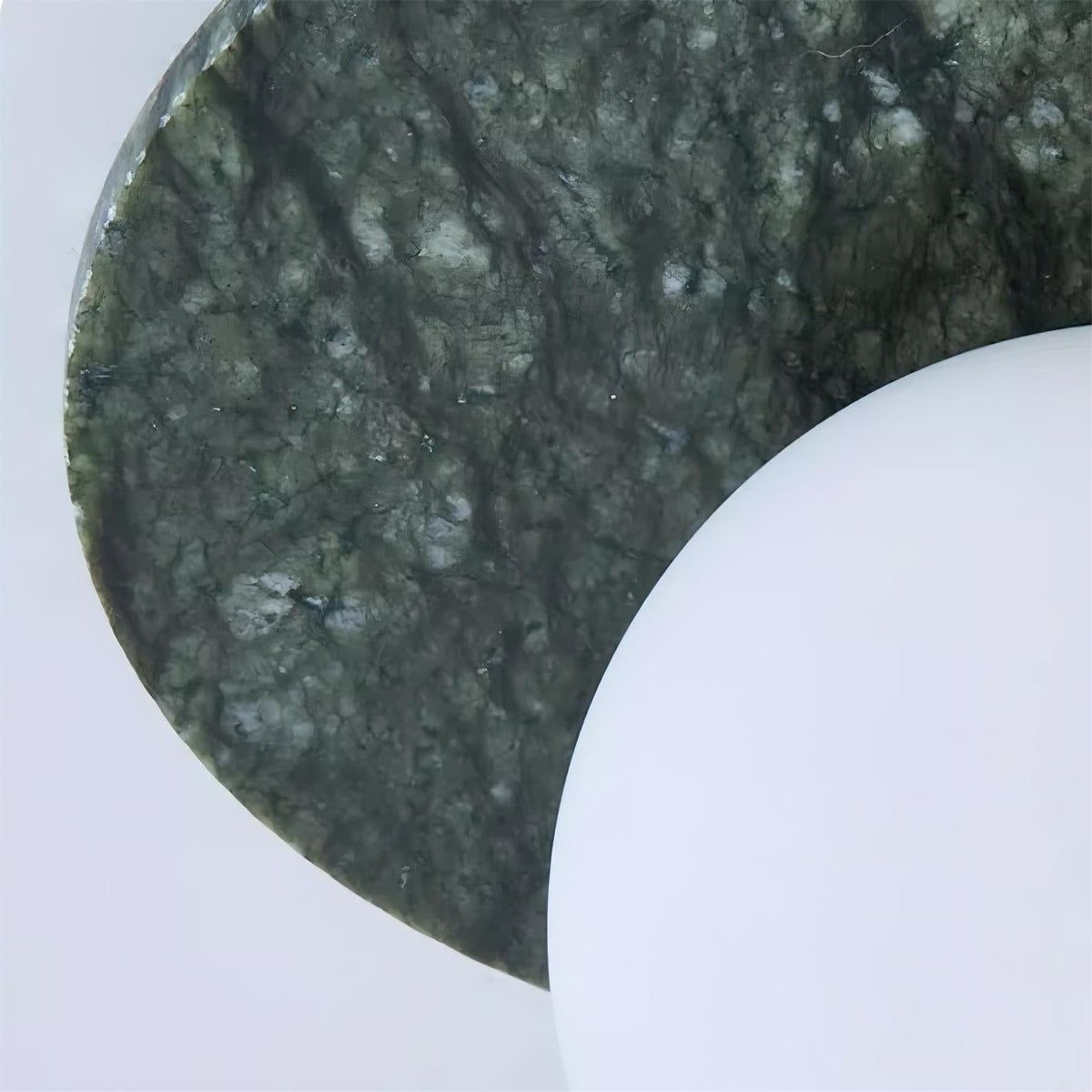 Avi Lámpara de Pared Esférica Minimalista de Mármol