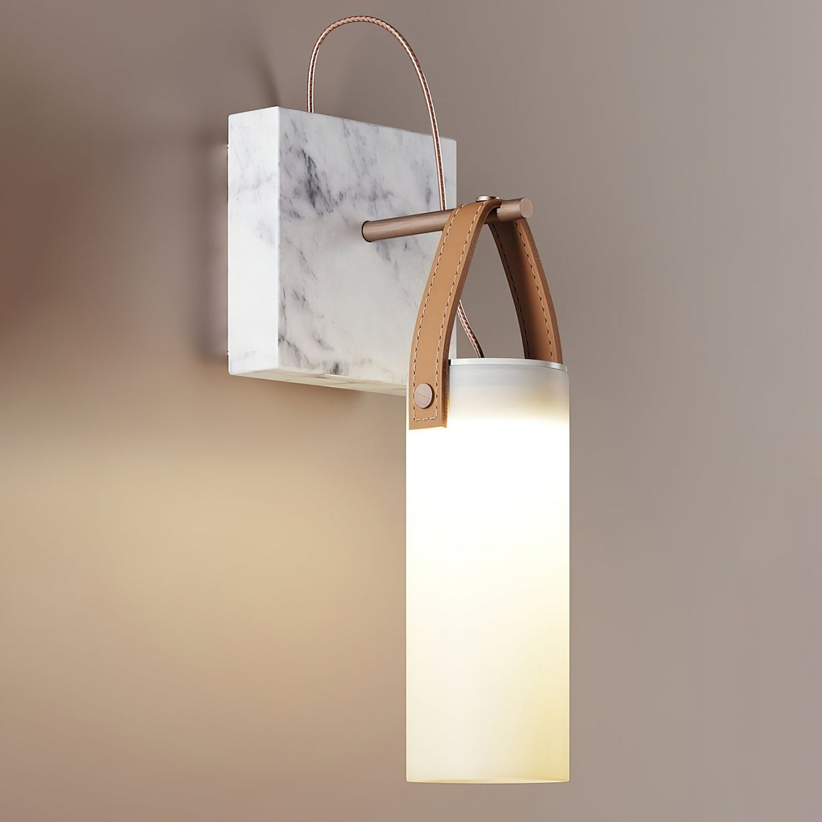Celaliella aplique de pared con vidrio