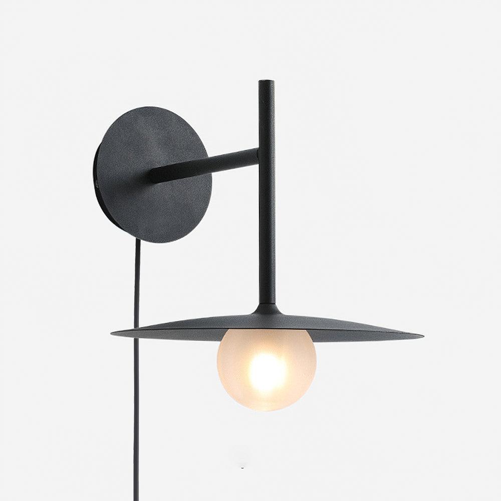 Orsilus aplique de pared vintage industrial con enchufe enchufable