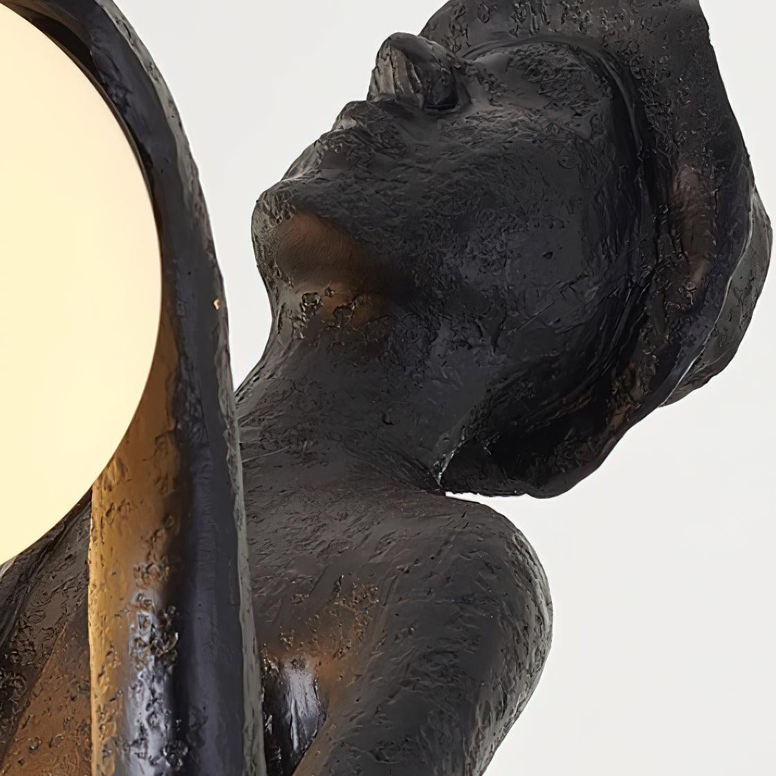 Evlirir lámpara de pie artística en bronce