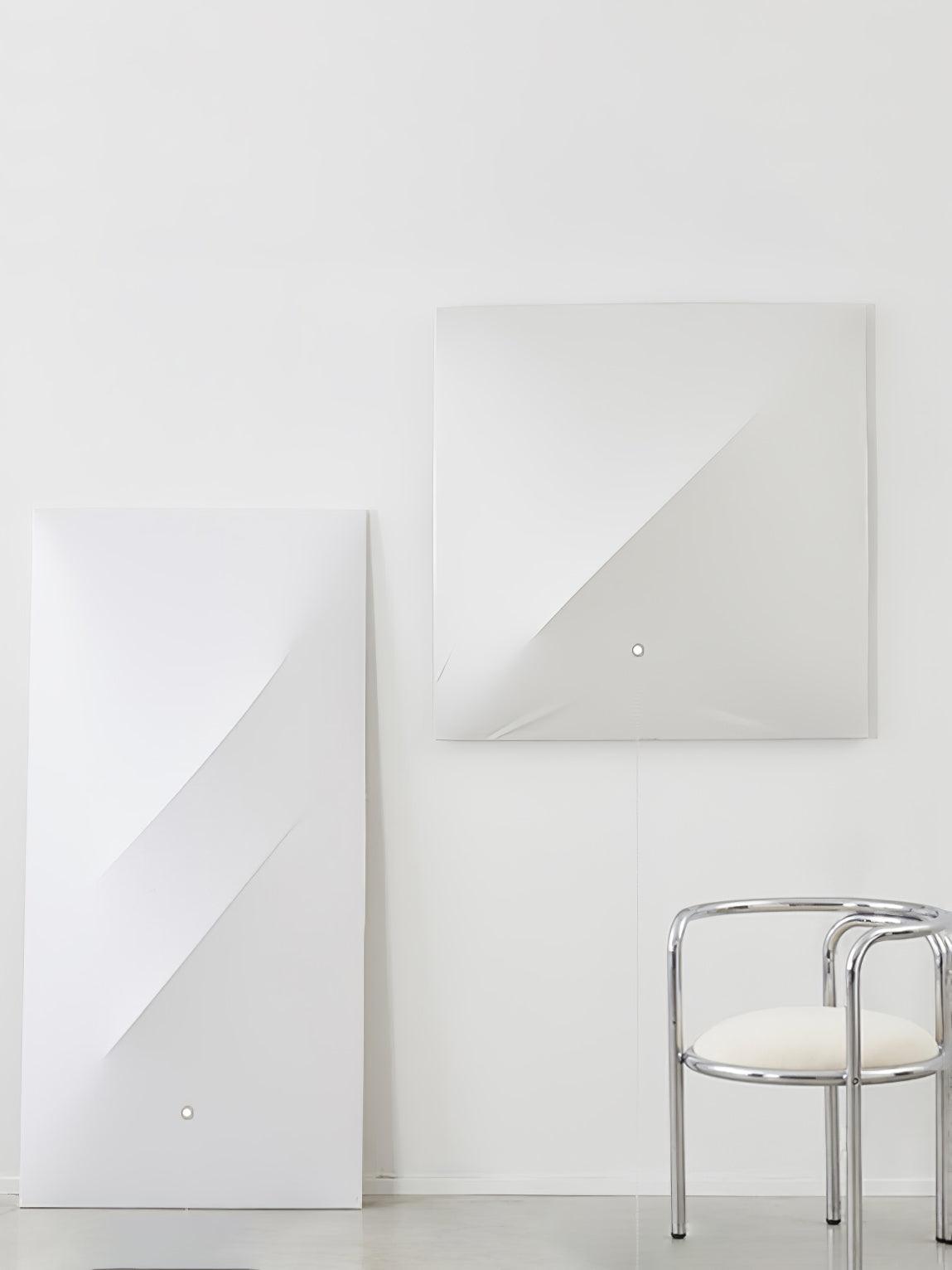 Linivelia aplique de pared minimalista de tejido